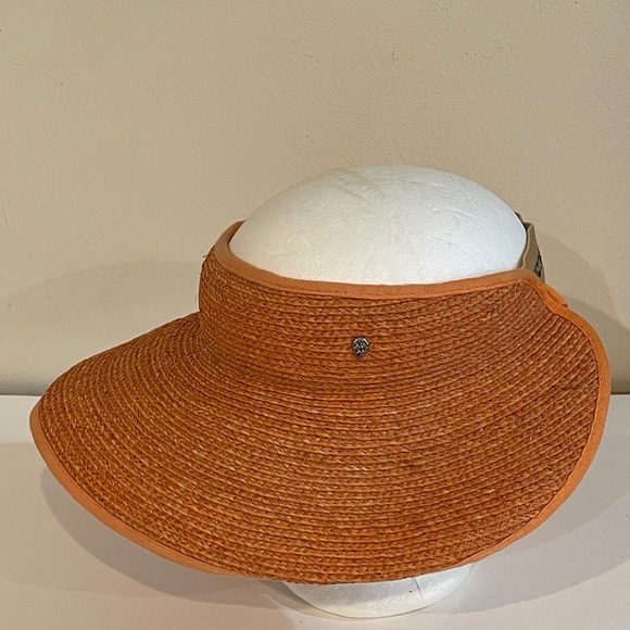 Helen Kaminski Mai Raffia Visor Hat - Picture 2 of 10